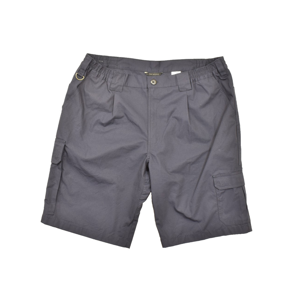 Twinhill Men's Size 42R Navy Blue Ripstop Cargo Shorts Tactical Uniform Casual